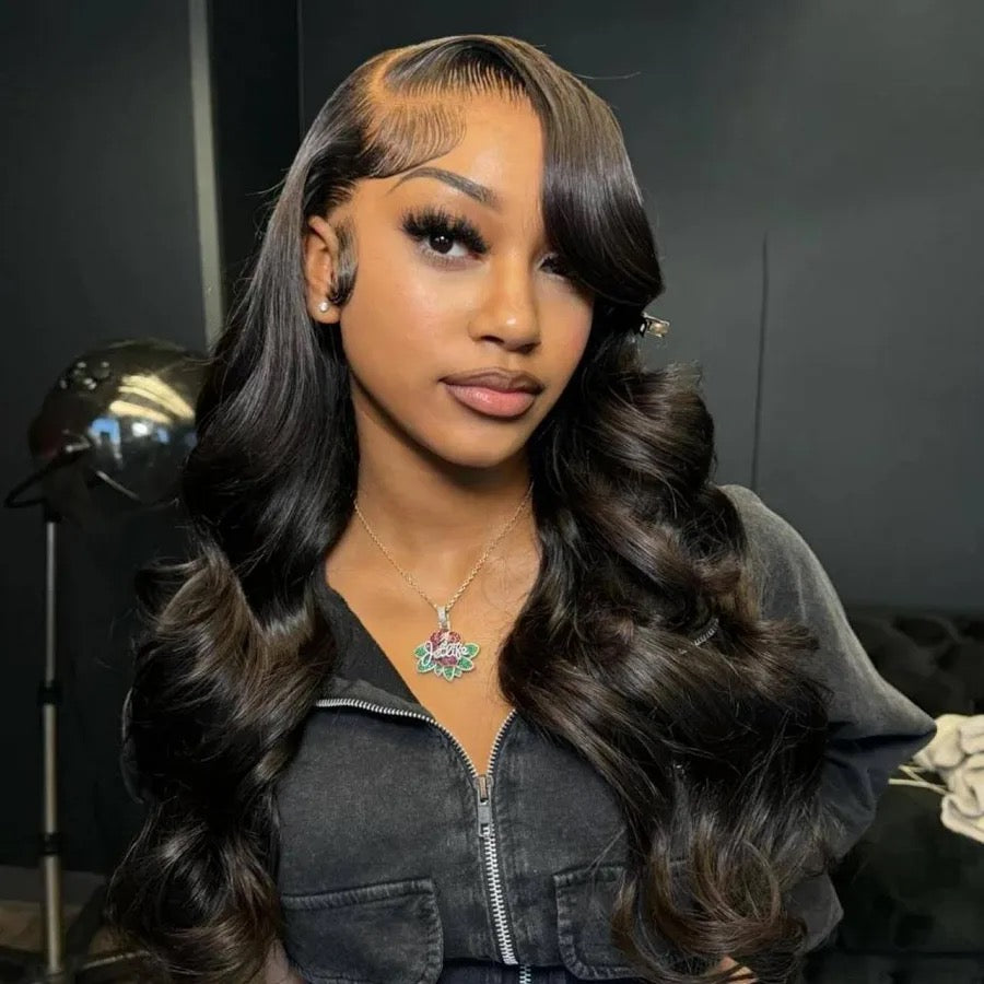 Woman with styled Beauty Supply Store Near Atlanta Virgin Human Hair Bundles